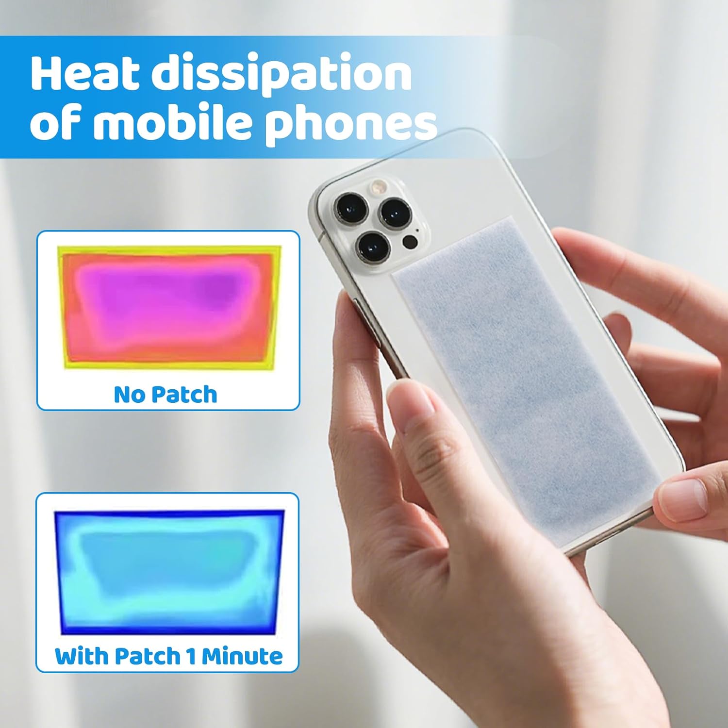 20 Count Cooling Patches for Kids and Adults, Long Lasting Cooling Gel Patches, Gentle Fever Relief & Summer Cooling Patches for Forehead, Disposable Cold Patch for Travel & Outdoor Activities - Image 7
