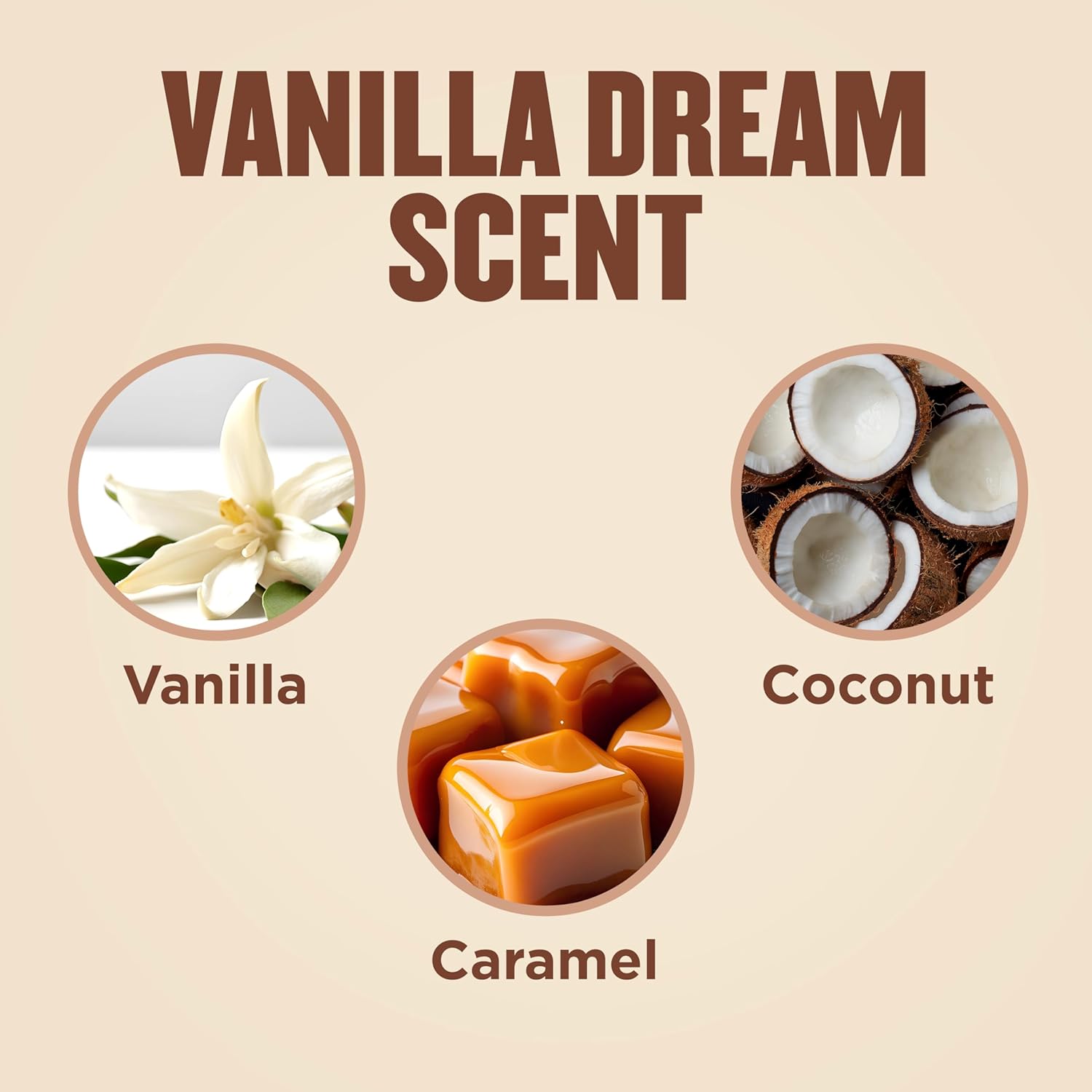 Gold Bond Vanilla Dream Softening Hand Cream Set, Luxurious Everyday Hand Cream with Shea Butter to Help Boost Skin Moisture and Cocoa Butter to Help Soften Skin, Warm Vanilla Dream Scent, 3 oz, 4 pk - Image 4