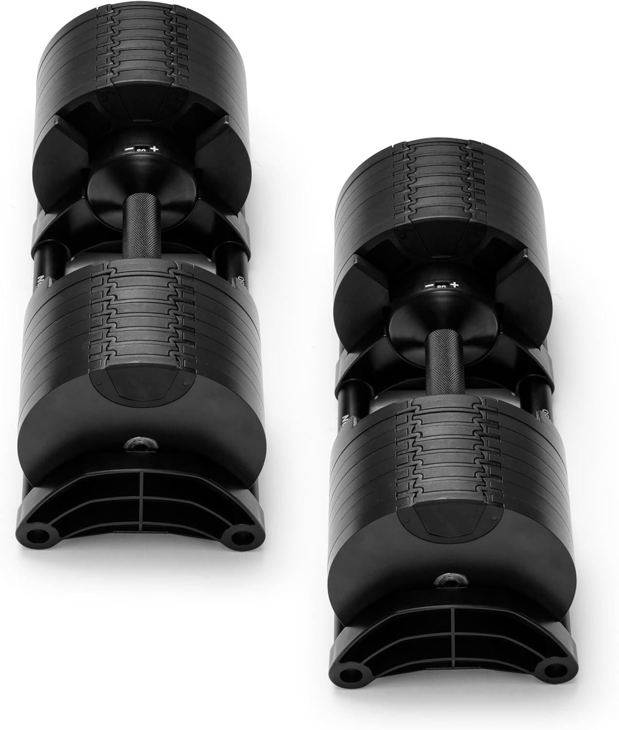 NÜOBELL® Adjustable Dumbbell Set, 5-50 LB or 5-80 LB, Easy Twist 2024-25 Model, All-In-One Weights Set (Pair) for Home, Original Manufacturer - Image 7