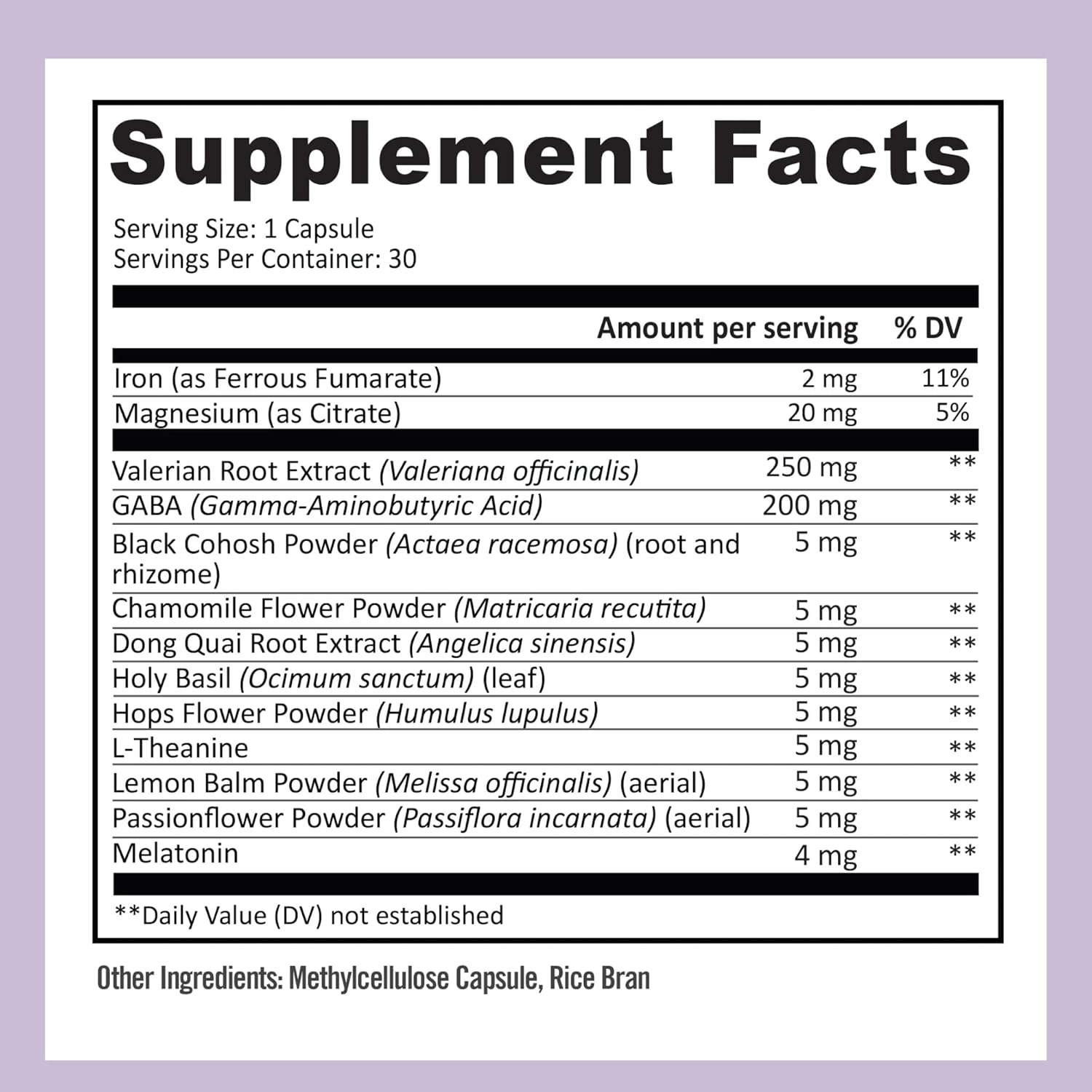 BB Company inergySLEEP | Natural Sleep Supplement & Sleep Aid for Deep Sleep, Helps to Calm & Relax | Magnesium, Lemon Balm, Black Cohosh, GABA, Holy Basil | Packaging Vary | 30 Ct - Image 5