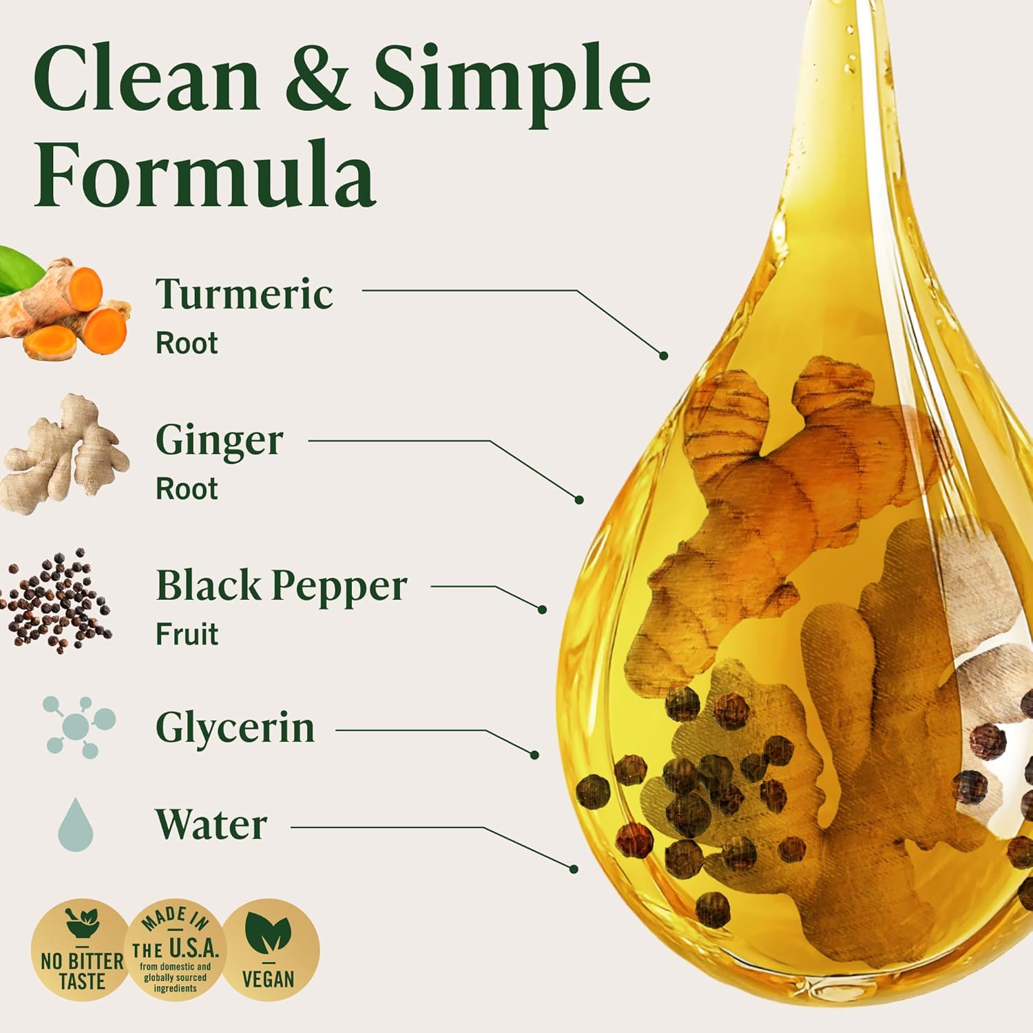 HERBAMAMA Turmeric and Ginger Supplement – Turmeric with Black Pepper & Ginger Root for Digestive Health – Turmeric Ginger Supplements for Immune Support – Non-GMO, Alcohol & Sugar-Free, 56-Day Supply - Image 4