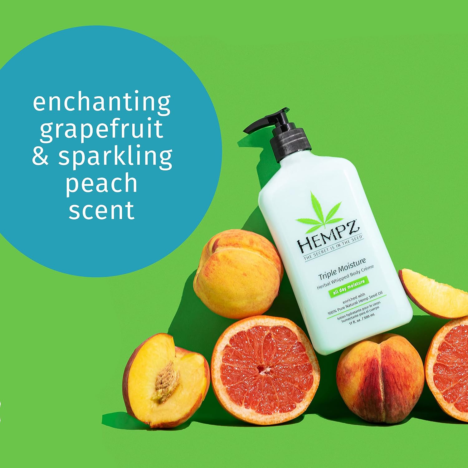 Hempz Triple Moisture Herbal Whipped Body Crème Lotion Moisturizer, 17 Fl Oz (Pack of 2) - Image 3