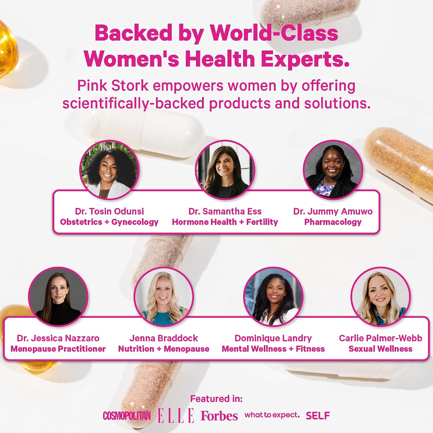 Pink Stork DIM Supplement for Women - Estrogen and Hormone Balance for Menopause, Perimenopause & PMS - DIM 200 mg Plus BioPerine for Mood Support - 60 Day Supply - Image 7