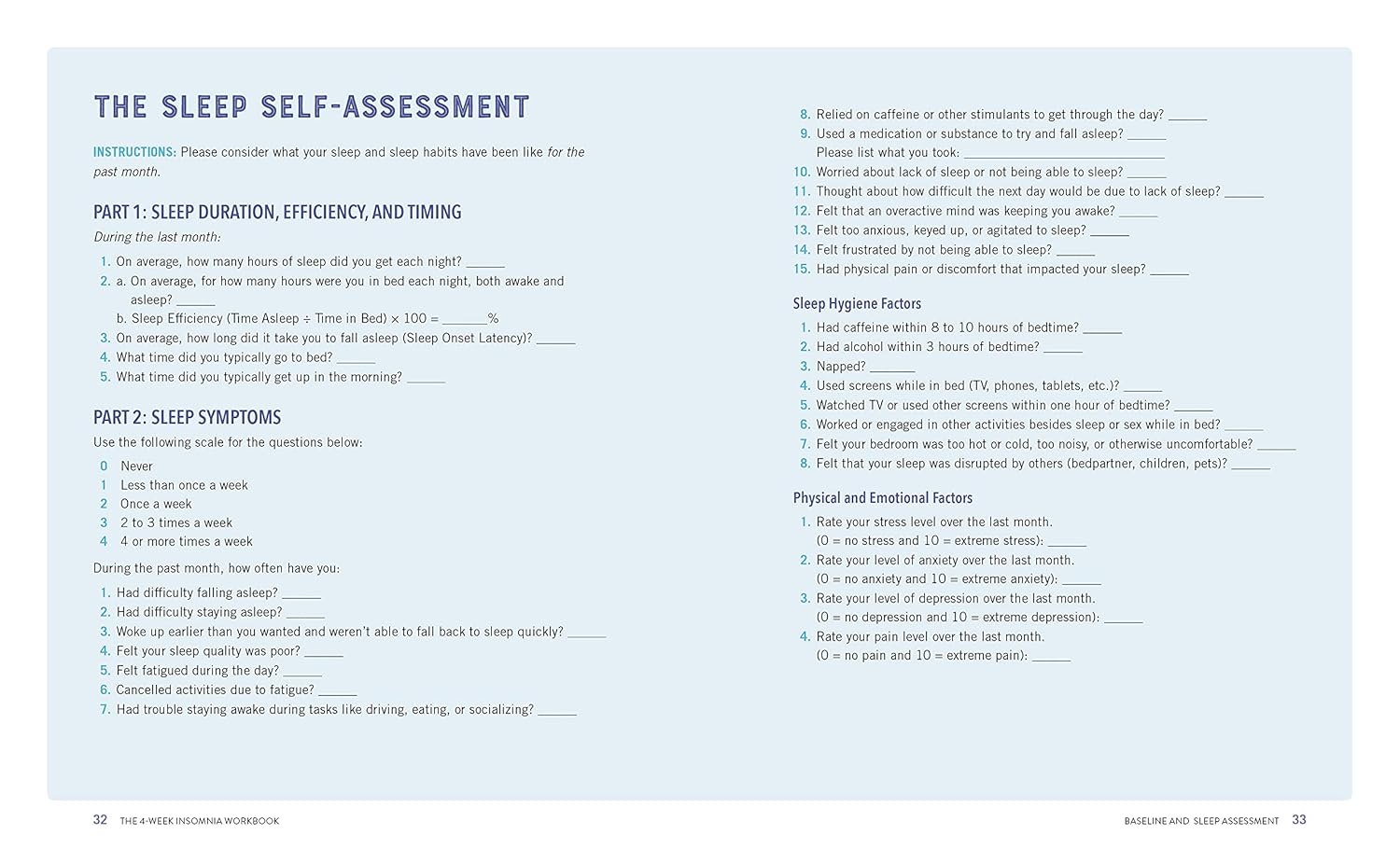 The 4-Week Insomnia Workbook: A Drug-Free Program to Build Healthy Habits and Achieve Restful Sleep - Image 13