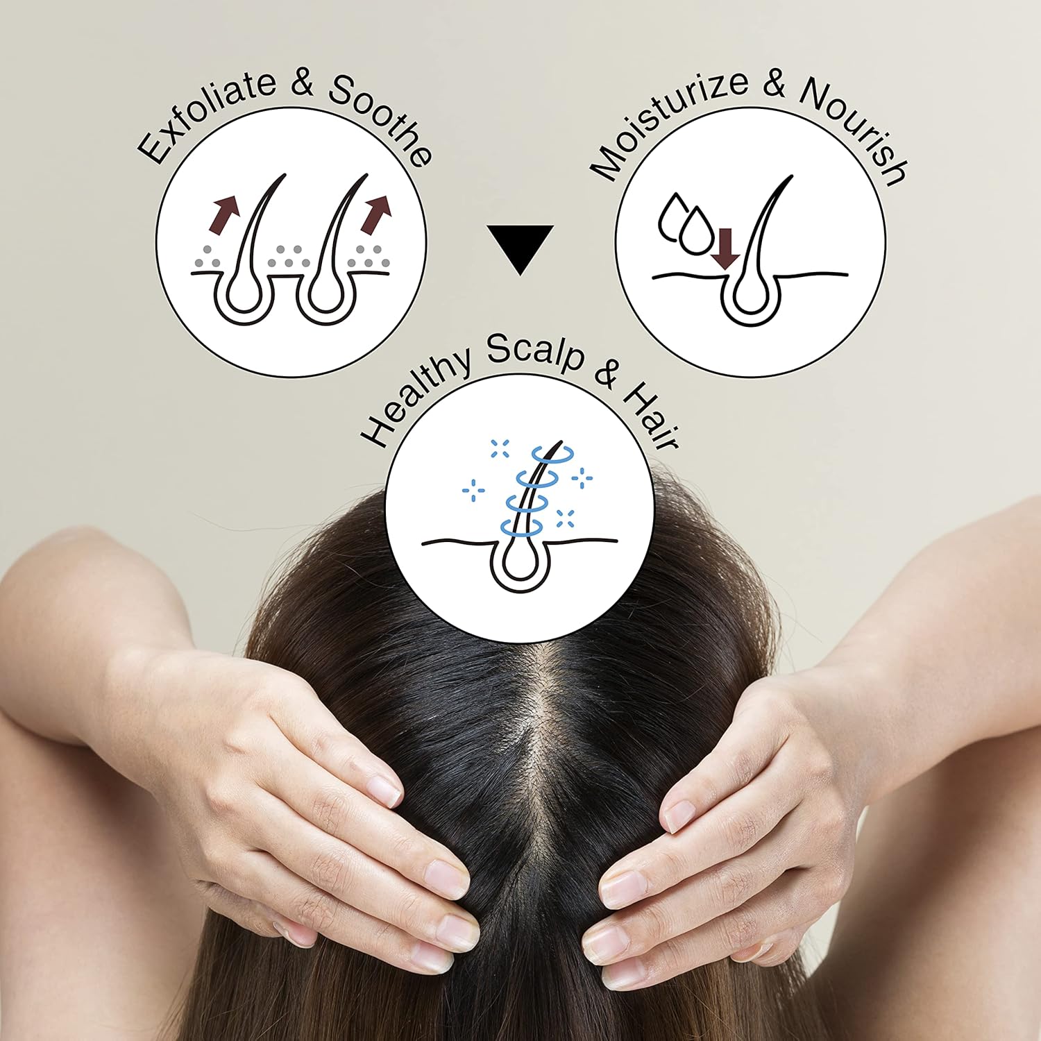 DermaFactory Scalp Treatment Tonic 3.3 Fl Oz Revitalize Thinning Hair Sebum Control Root Enhancer Scalp Instant Cooling & Nourishing Spray w/Brewer's Yeast 57% Caffeine No Sulfate Silicone Paraben - Image 7
