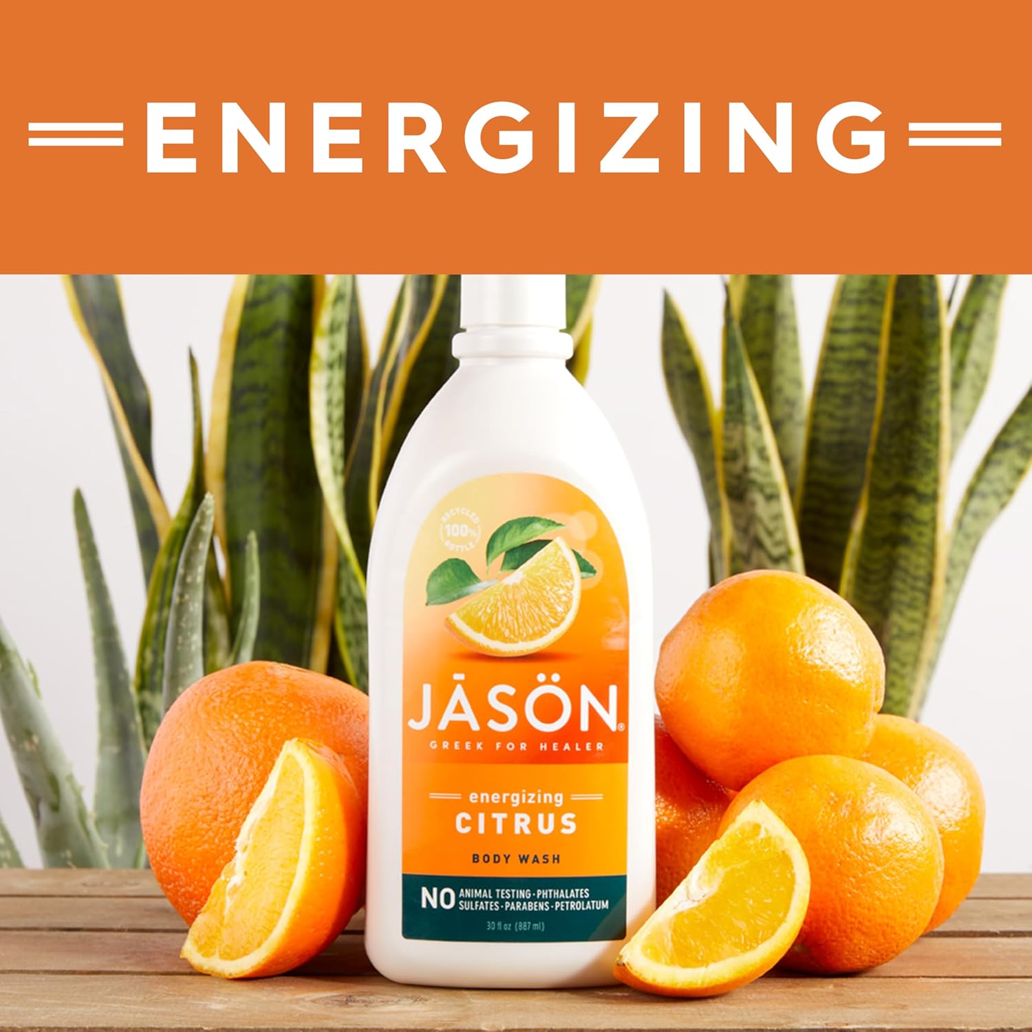 JASON Citrus Energizing Body Wash, For a Gentle Feeling Clean, 30 Fluid Ounces - Image 6