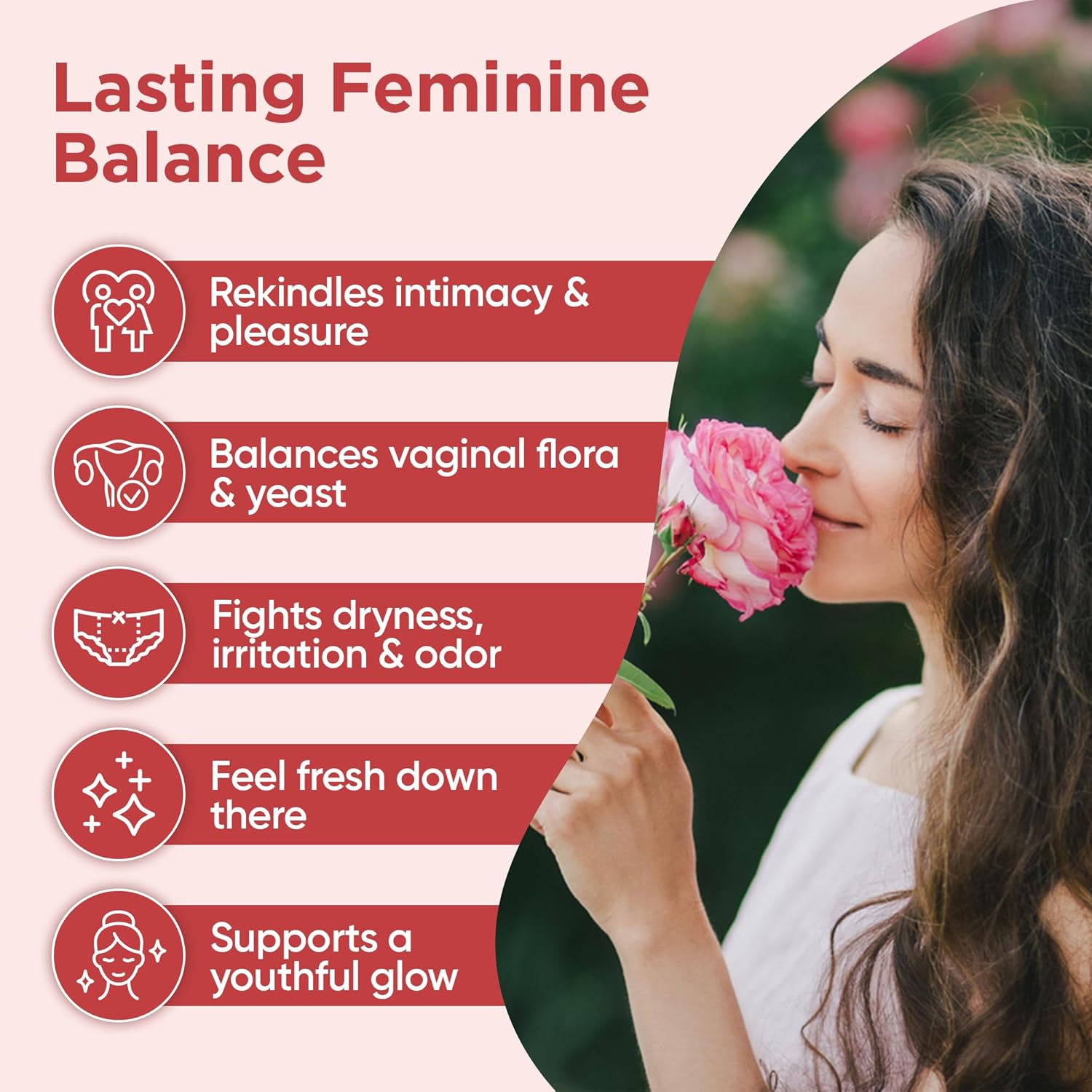 BB Company Radiancy | Vaginal Probiotics for Vaginal Dryness, pH Balance | Fights Itch, Odor | Anti-Aging | Hyaluronic Acid, Probiotics, Vitamin C, Multi Collagen | 120 Ct - Image 5