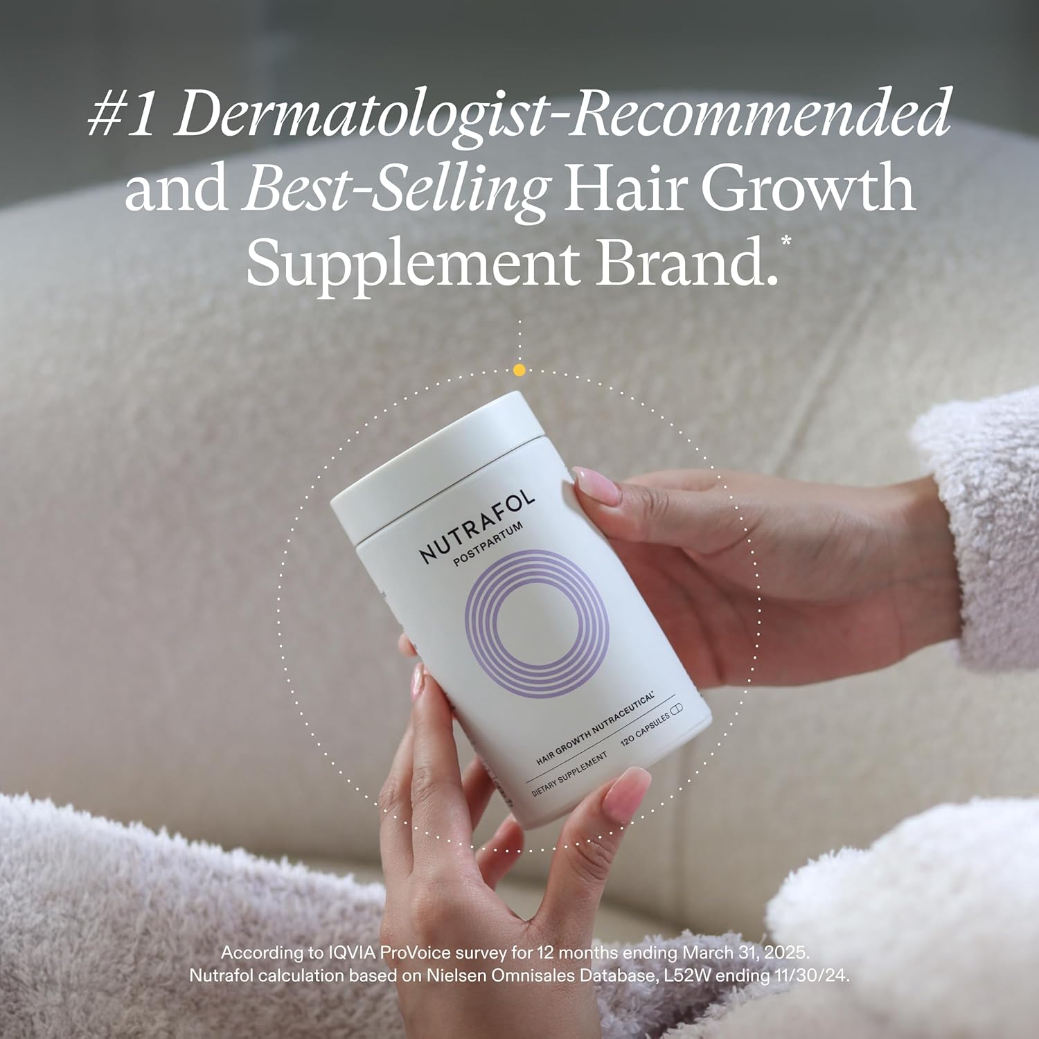 Nutrafol Postpartum Hair Growth Supplement - Image 2
