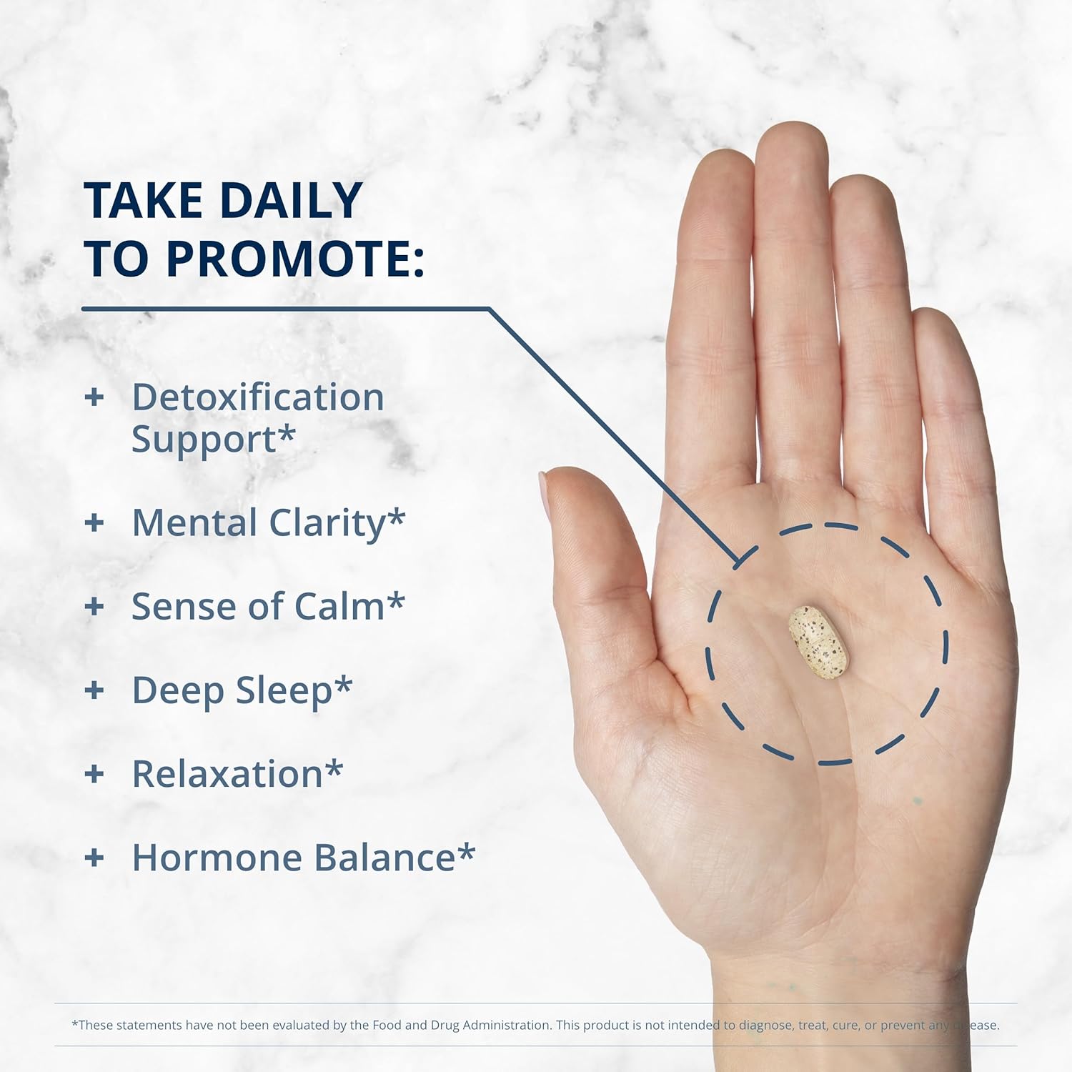 Metagenics HerWellness Recharge Overnight - Women's Sleep Support with Chelated Magnesium, Holy Basil, Zinc & Vitamin C - Supports Relaxation, Stress & Sleep - Non-GMO & Gluten-Free - 60 Tablets - Image 3