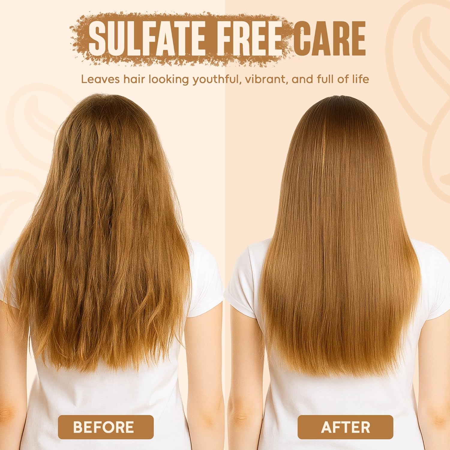 INFINA ESSENTIALS Caffeine Biotin Shampoo and Conditioner Set | Hair Thickening & Strengthening | 16 fl oz Each | with Batana Oil & Castor Oil | For Thinning Hair Care | Men & Women - Image 6