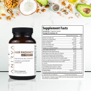 Premium Hair Growth Vitamin with Biotin, Horse Tail Extract & 20 Ingredients for Thicker, Stronger Hair and Healthy Scalp