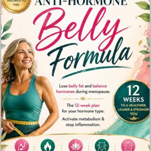 The Anti-Hormone Belly Formula: Lose belly fat and balance hormones during menopause. The 12-week plan for your hormone type: Activate metabolism & stop inflammation.