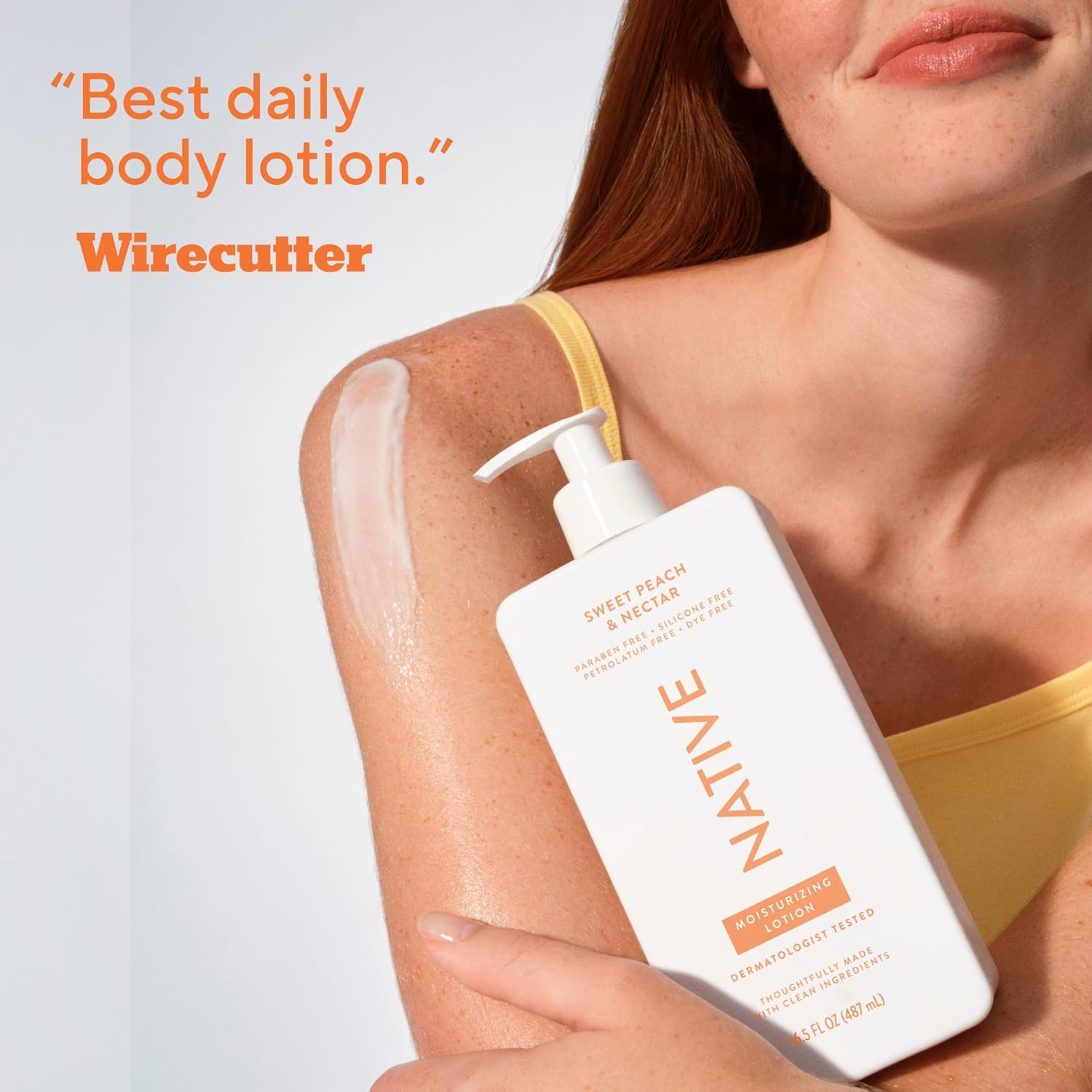 Native Body Lotion, Sweet Peach & Nectar, 48-Hour Hydration for Dry & Sensitive Skin, Made with Plant-Based Moisturizers like Shea Butter, Silicone & Paraben Free, 16.5 fl oz - Image 8