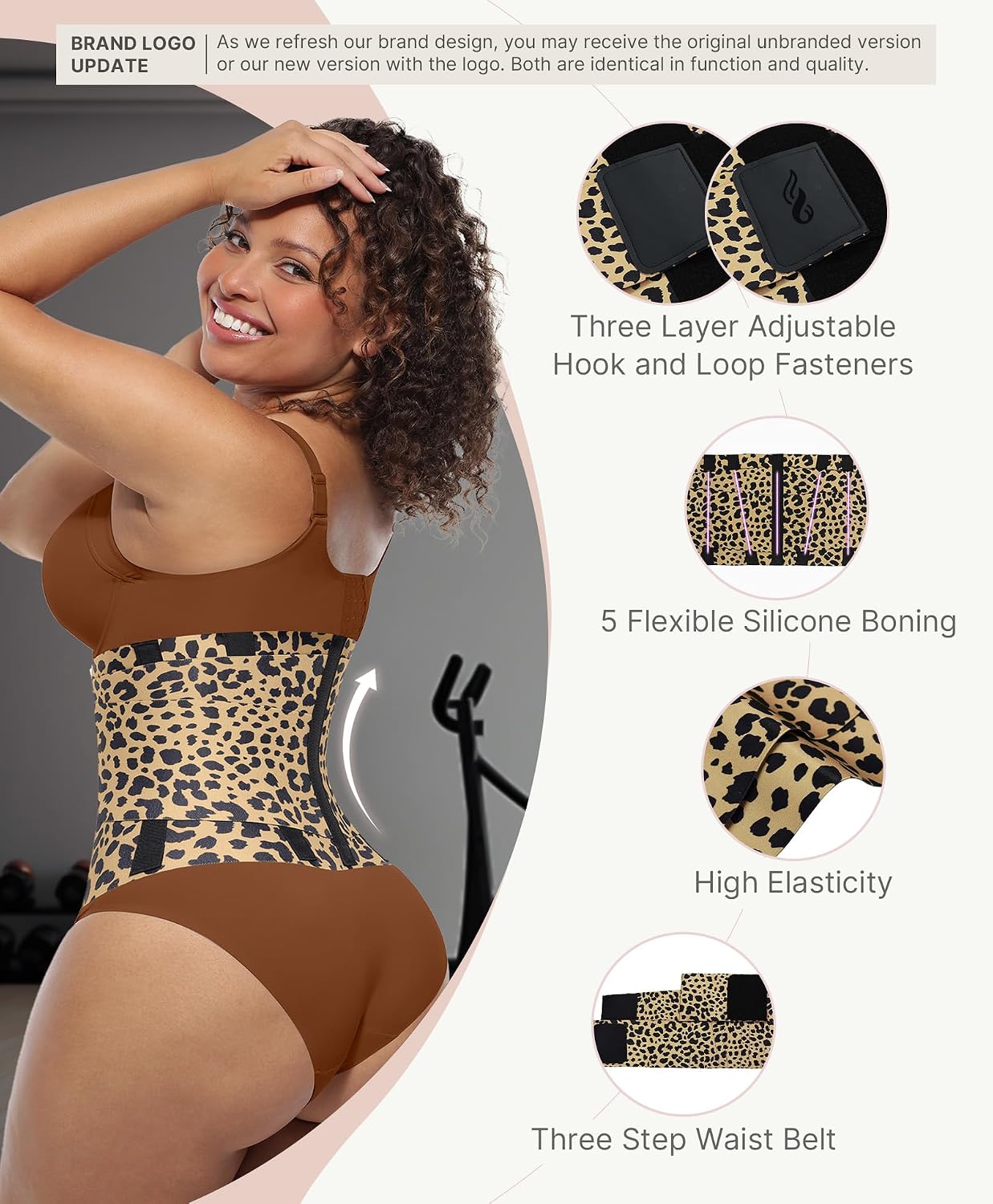 FeelinGirl Waist Trainer Belt Waist Cincher Trimmer Ab Belt Tummy Control Body Shaper with Triple Wrap Women and Men - Image 2
