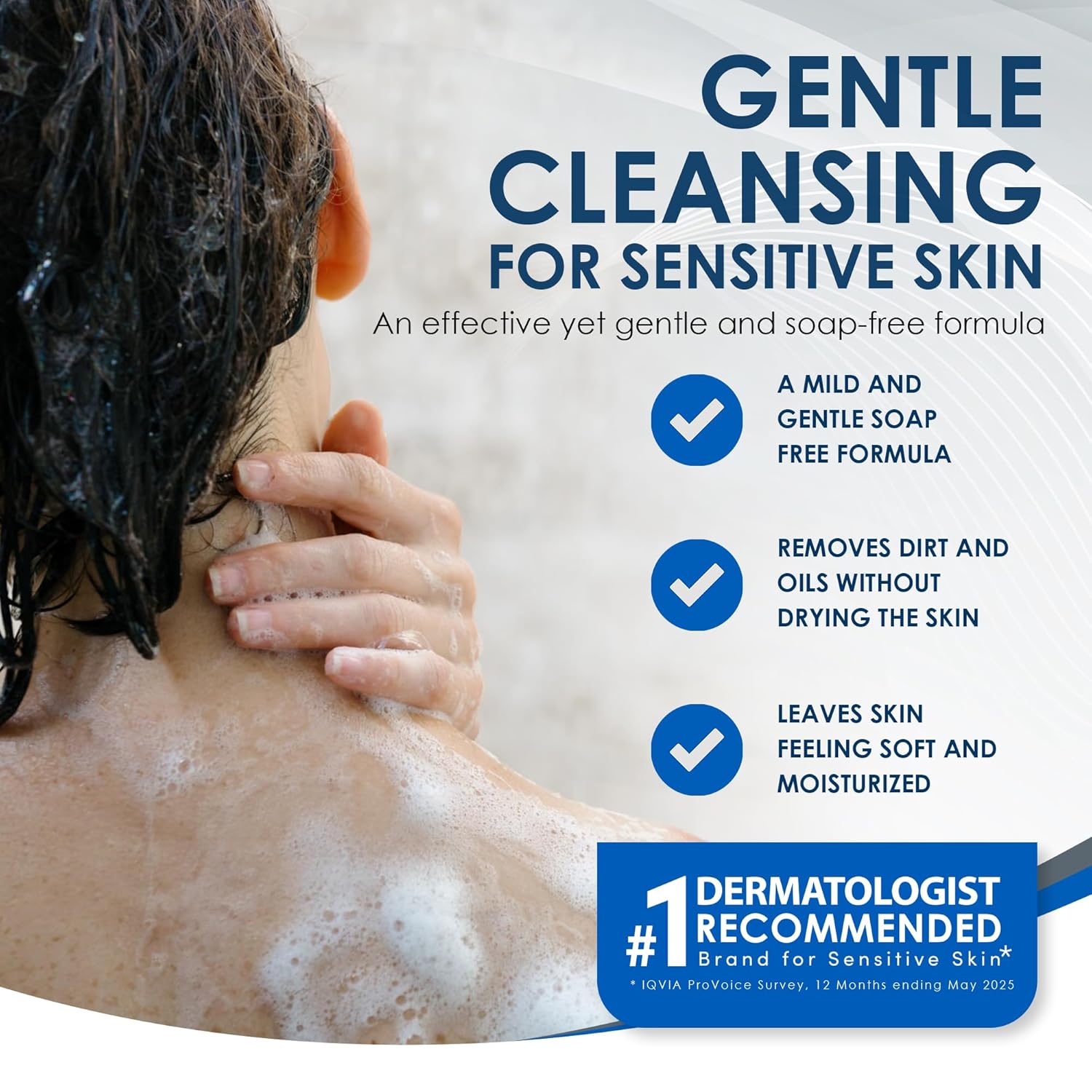 Vanicream Gentle Body Wash -12 fl oz - Formulated Without Common Irritants for Those with Sensitive Skin - Image 2
