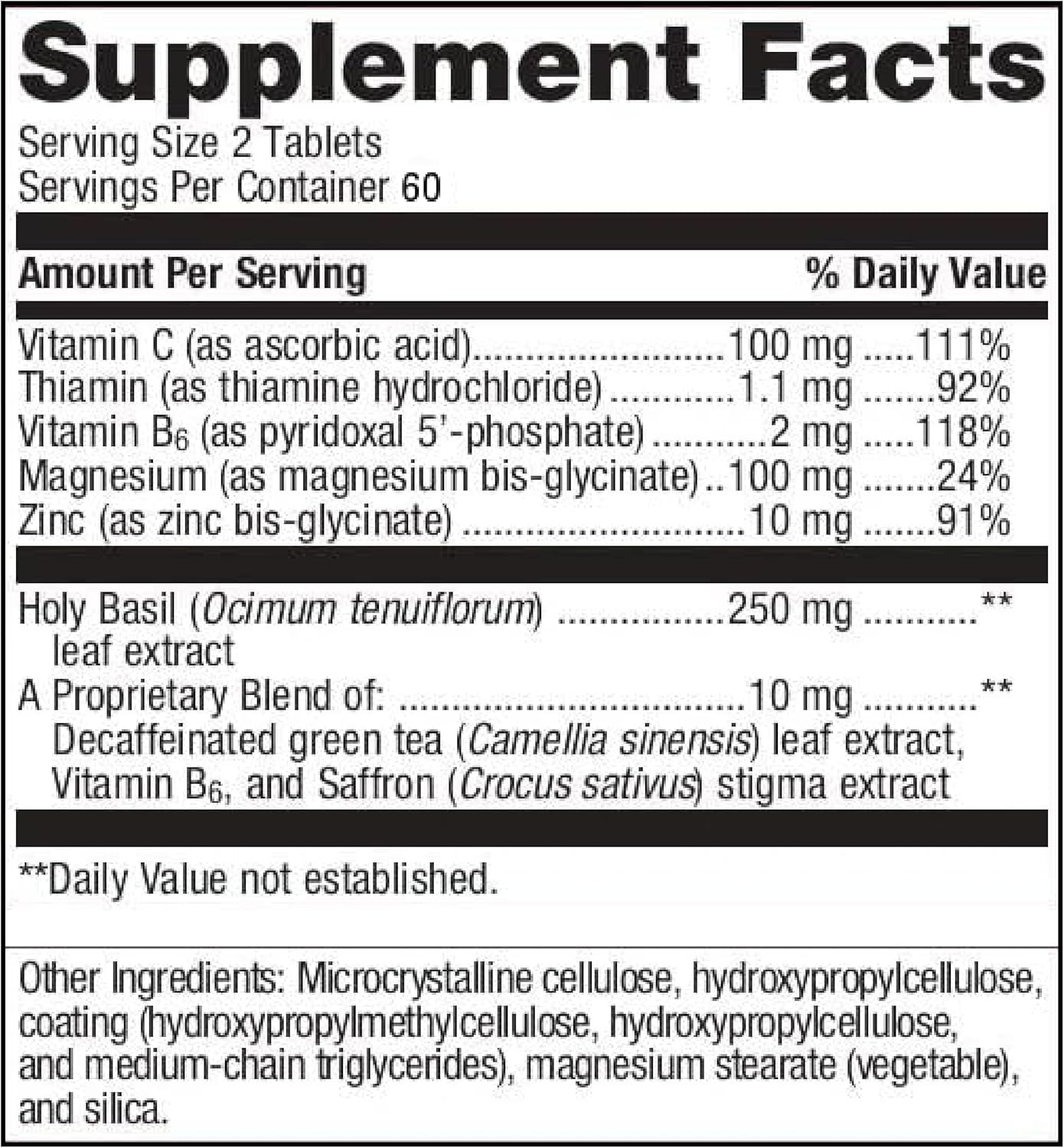 Metagenics HerWellness Recharge Overnight - Women's Sleep Support with Chelated Magnesium, Holy Basil, Zinc & Vitamin C - Supports Relaxation, Stress & Sleep - Non-GMO & Gluten-Free - 60 Tablets - Image 4