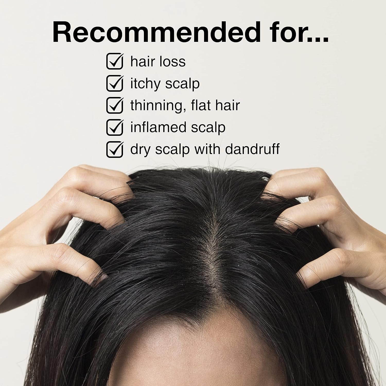 DermaFactory Scalp Treatment Tonic 3.3 Fl Oz Revitalize Thinning Hair Sebum Control Root Enhancer Scalp Instant Cooling & Nourishing Spray w/Brewer's Yeast 57% Caffeine No Sulfate Silicone Paraben - Image 5