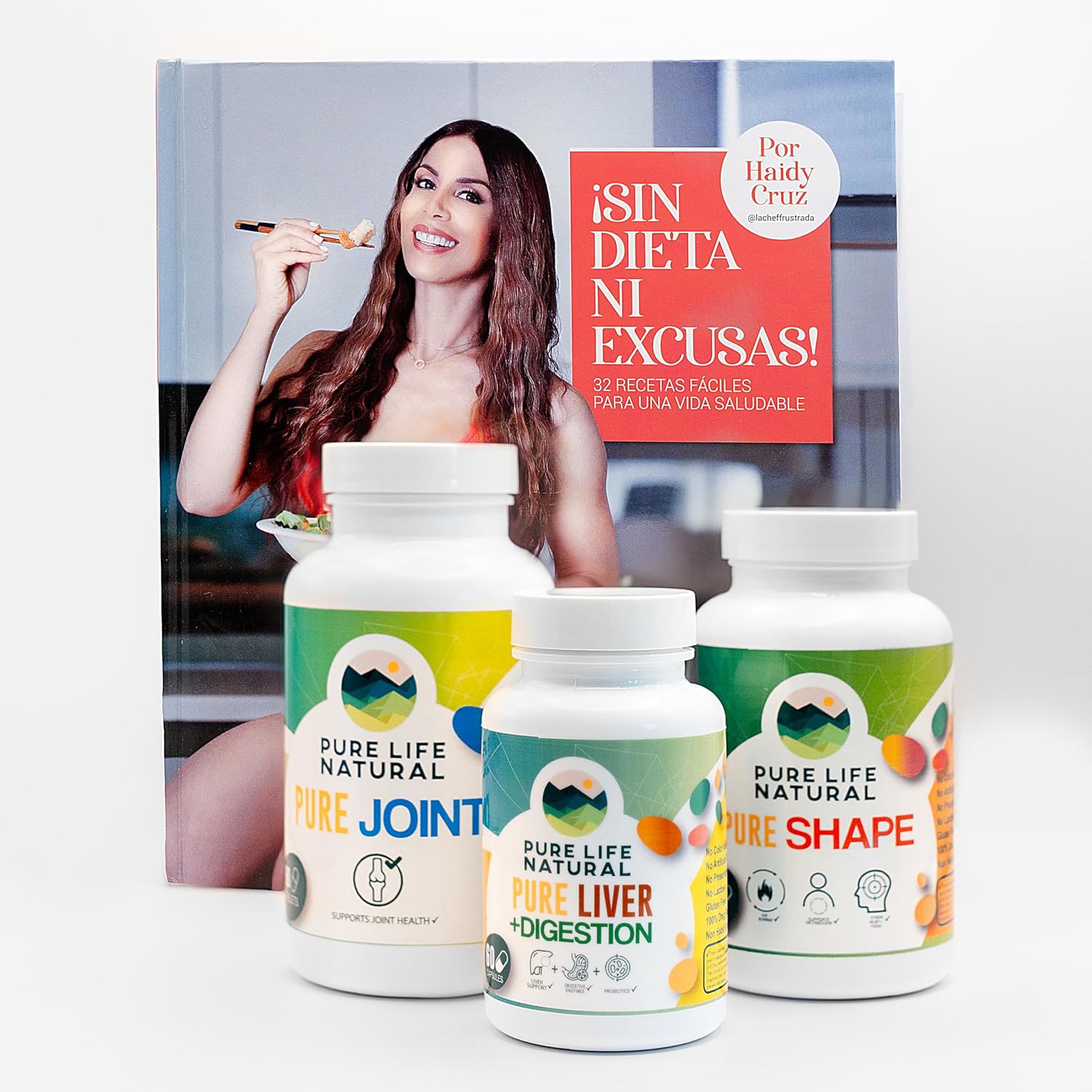Pure Shape – Energy & Metabolism Support Supplement with Caffeine, L-Theanine & Green Tea Extract – Appetite Support Formula for Men & Women – 120 Capsules - By Haidy Cruz - Image 9