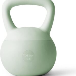 YOTTOY Soft Kettlebell,Kettlebell Anti-Slip Grip Weight for Home Workouts, Kettlebells Set Strength and Safety Guaranteed
