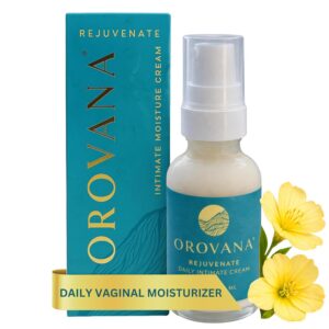 Dhea Vaginal Cream Menopause Cream Rejuvenate Intimate Moisturizer Menopause Perimenopause, Crema Acido Hialuronico Vaginal, Moisturizer for Dry Pubic Area Restores Elasticity & Sensitivity(1 oz)