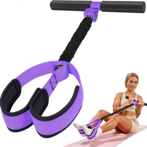 Upgraded Pedal Resistance Band with Handle, Thickened Latex Tubes and Soft Foam Fabric Foot Pedal, Abdomen, Waist,Core/ABS, Arm, Leg,Arms Equipment Gift for Women,Physical Therapy