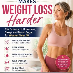 The Real Reason Menopause Makes Weight Loss Harder: The Science of Hormones, Sleep, and Blood Sugar for Women Over 40