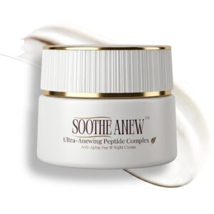 Anti-Aging Face Cream, Multi Peptide Cream, Deep Wrinkle Repair Cream, for Mature and Dry Skin, Peptide Night Cream 1.7 Fl Oz