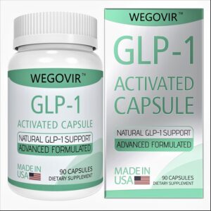 GLP-1 Supplement for Weight Loss & Appetite Control for Men and Women, Berberine & Green Coffee Extract, GLP-1 Boosting for Hunger & Metabolism Support, GLP-1 Levels & Overall Health - 90 Capsules